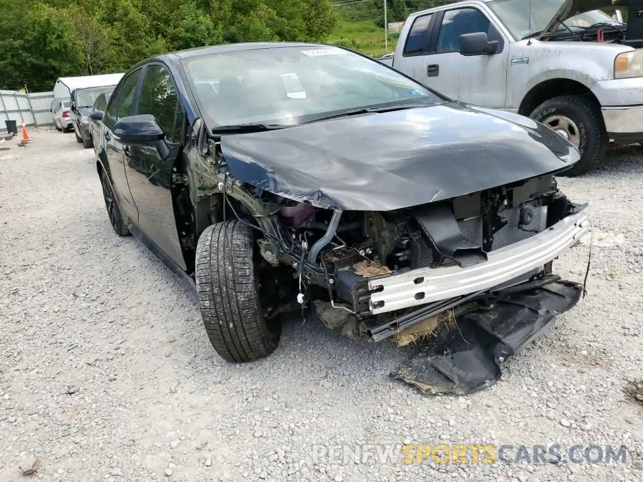 9 Photograph of a damaged car 5YFS4MCE1NP101198 TOYOTA COROLLA 2022