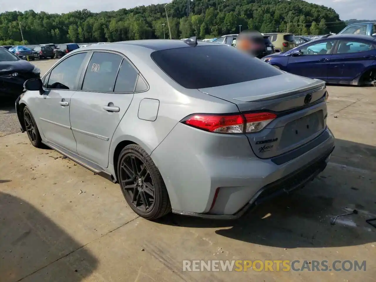 3 Photograph of a damaged car 5YFS4MCE1NP103517 TOYOTA COROLLA 2022