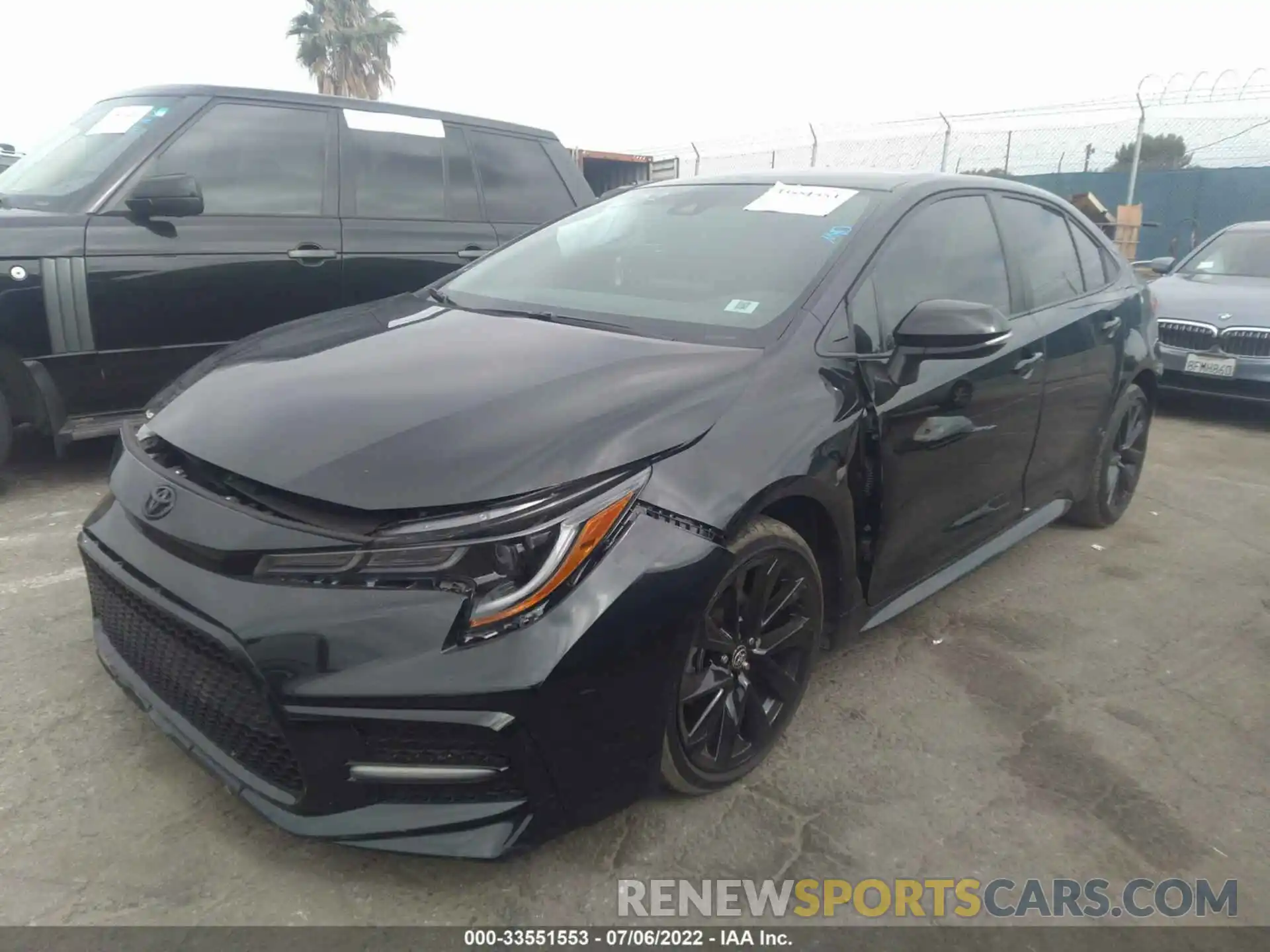 2 Photograph of a damaged car 5YFS4MCE1NP109138 TOYOTA COROLLA 2022