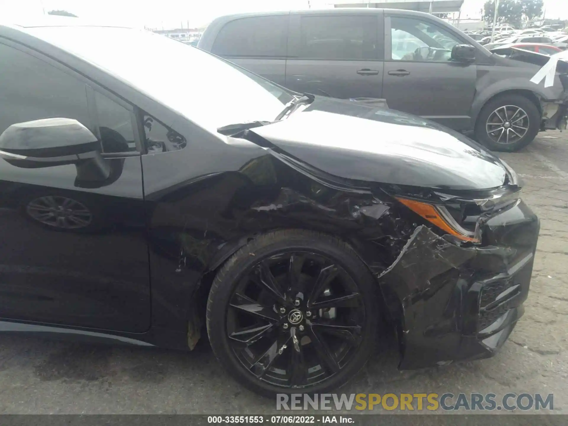 6 Photograph of a damaged car 5YFS4MCE1NP109138 TOYOTA COROLLA 2022