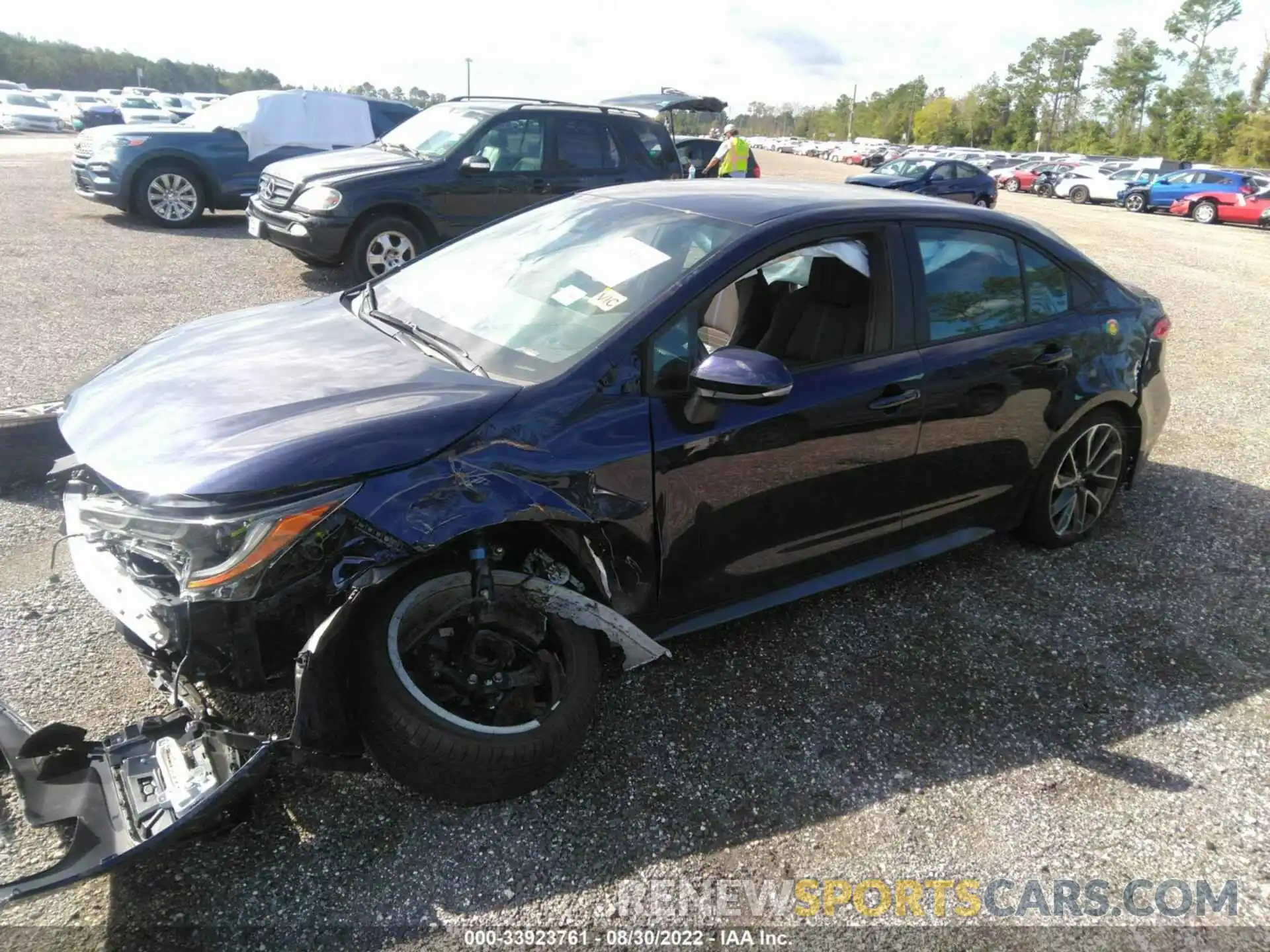 2 Photograph of a damaged car 5YFS4MCE1NP114940 TOYOTA COROLLA 2022