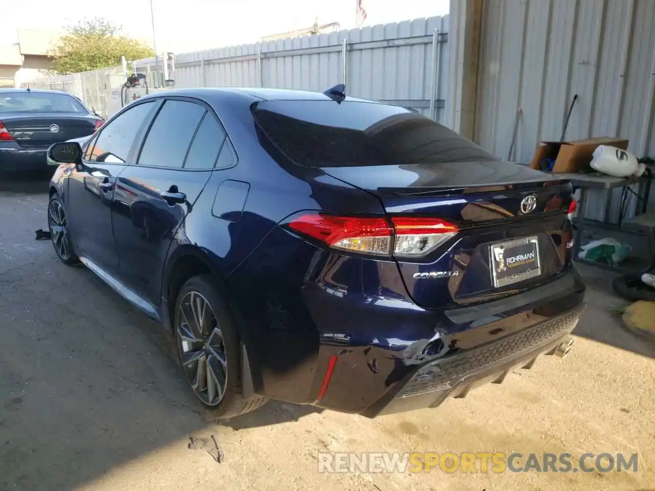 3 Photograph of a damaged car 5YFS4MCE1NP116980 TOYOTA COROLLA 2022