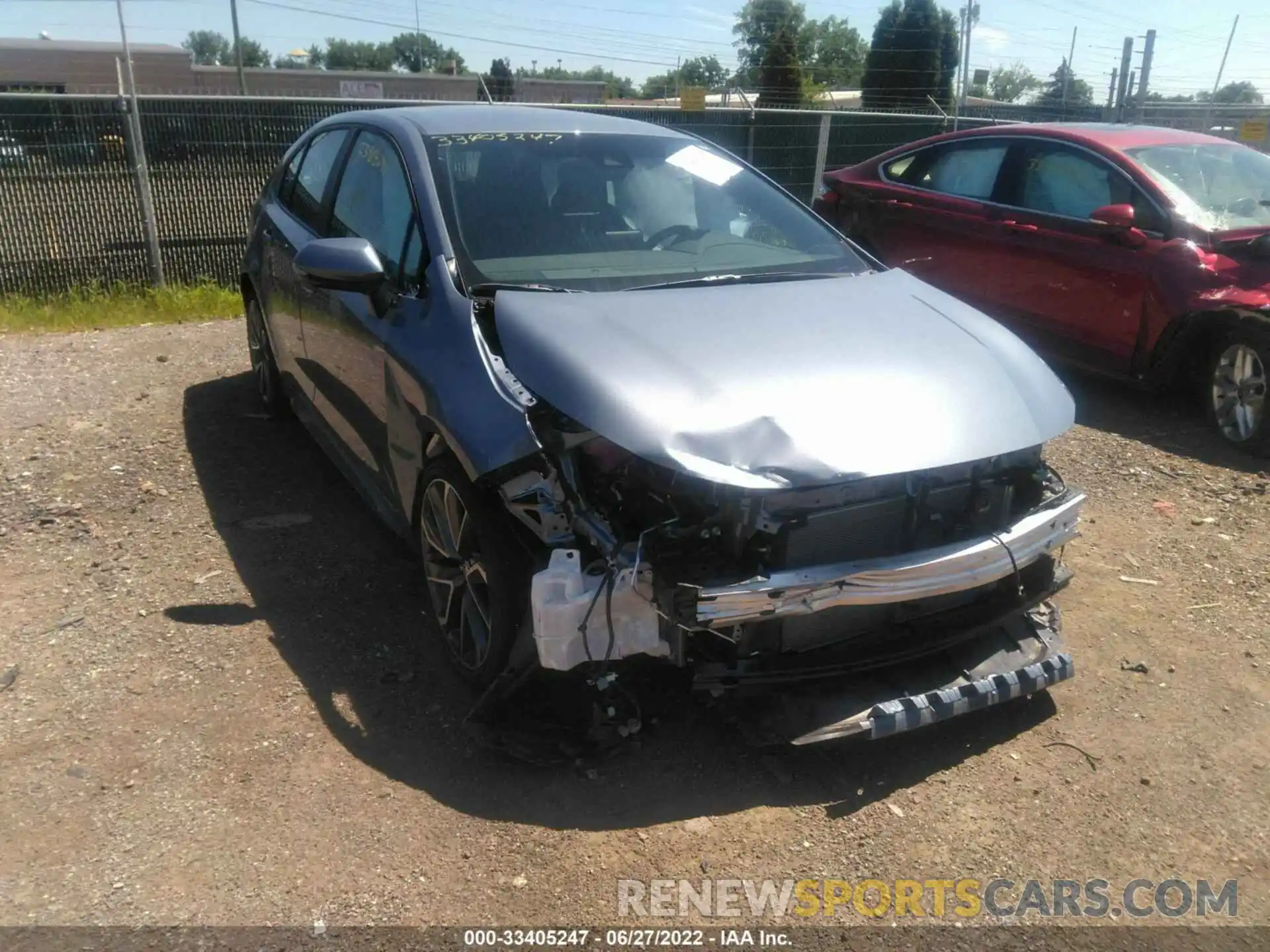 6 Photograph of a damaged car 5YFS4MCE2NP108452 TOYOTA COROLLA 2022