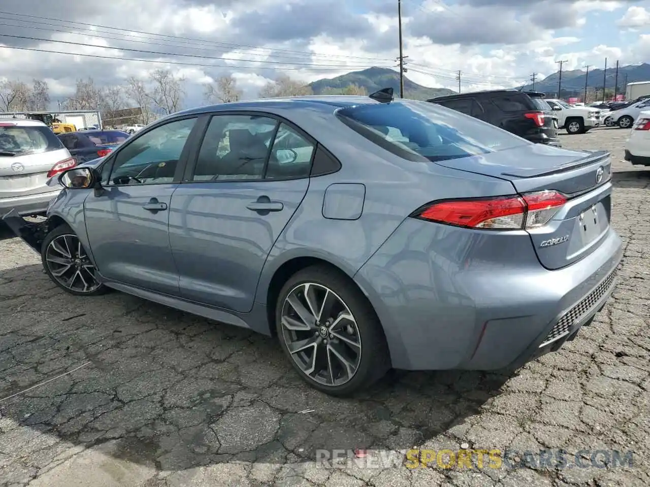 2 Photograph of a damaged car 5YFS4MCE2NP113960 TOYOTA COROLLA 2022