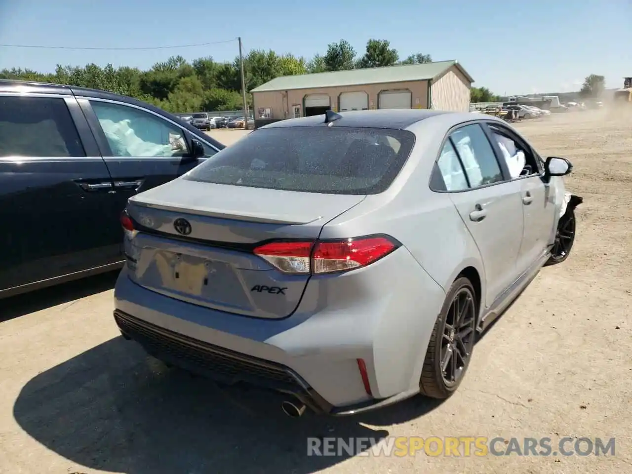 4 Photograph of a damaged car 5YFS4MCE2NP115398 TOYOTA COROLLA 2022