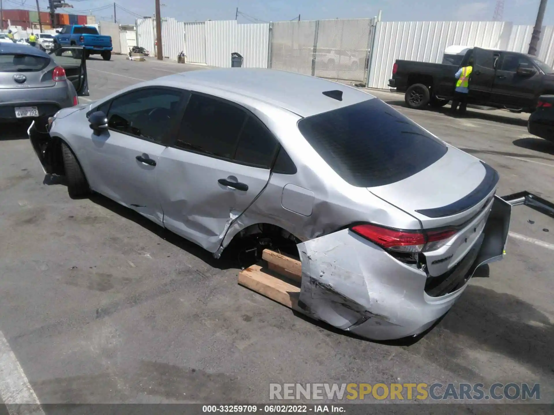 6 Photograph of a damaged car 5YFS4MCE2NP116423 TOYOTA COROLLA 2022