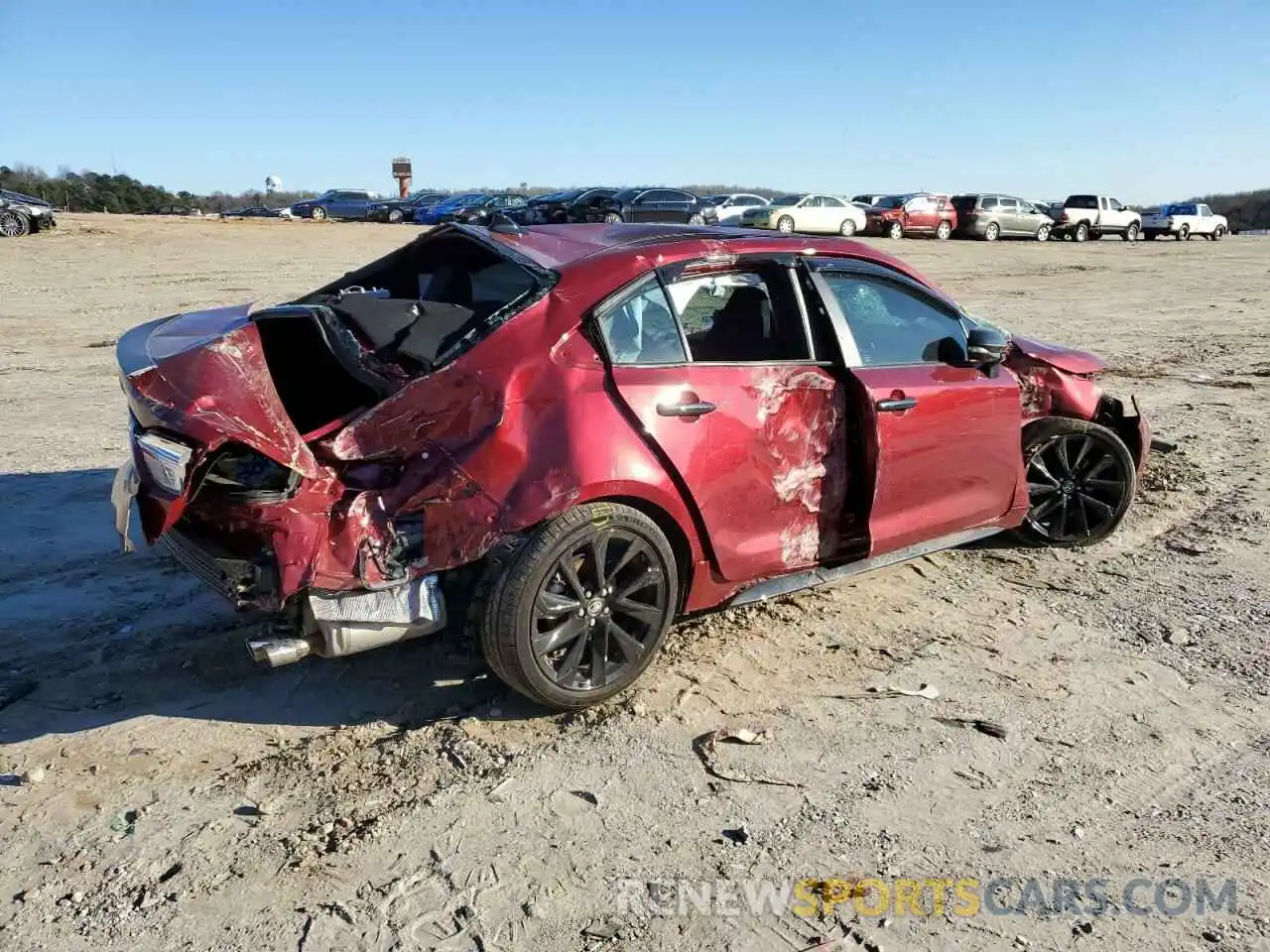 3 Photograph of a damaged car 5YFS4MCE2NP120942 TOYOTA COROLLA 2022