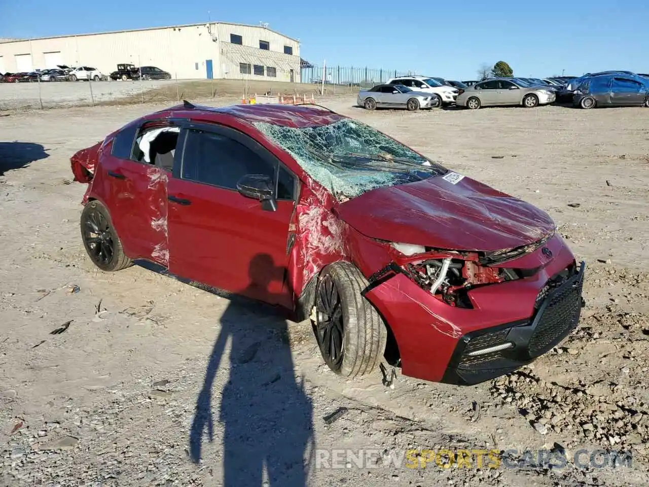 4 Photograph of a damaged car 5YFS4MCE2NP120942 TOYOTA COROLLA 2022