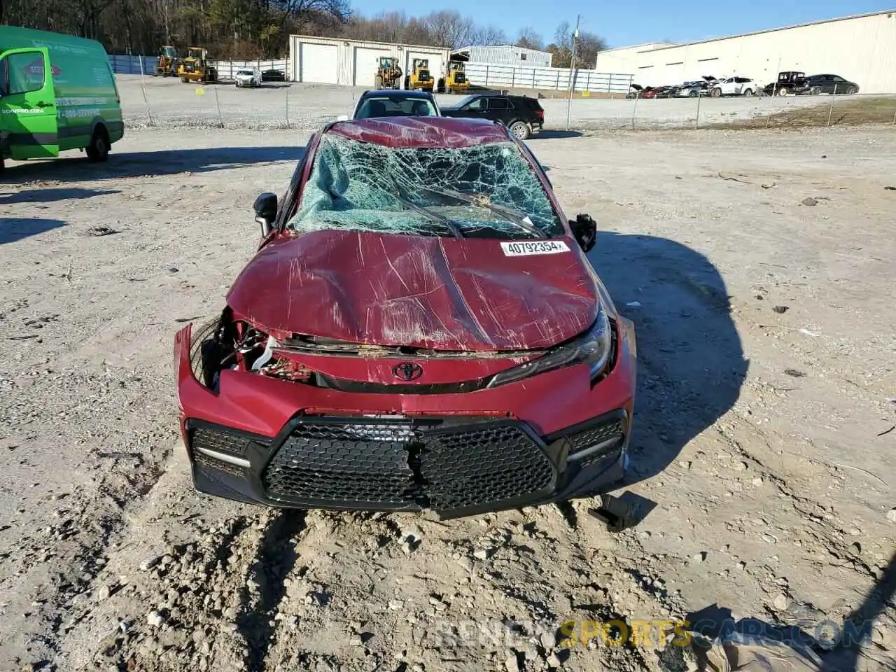 5 Photograph of a damaged car 5YFS4MCE2NP120942 TOYOTA COROLLA 2022