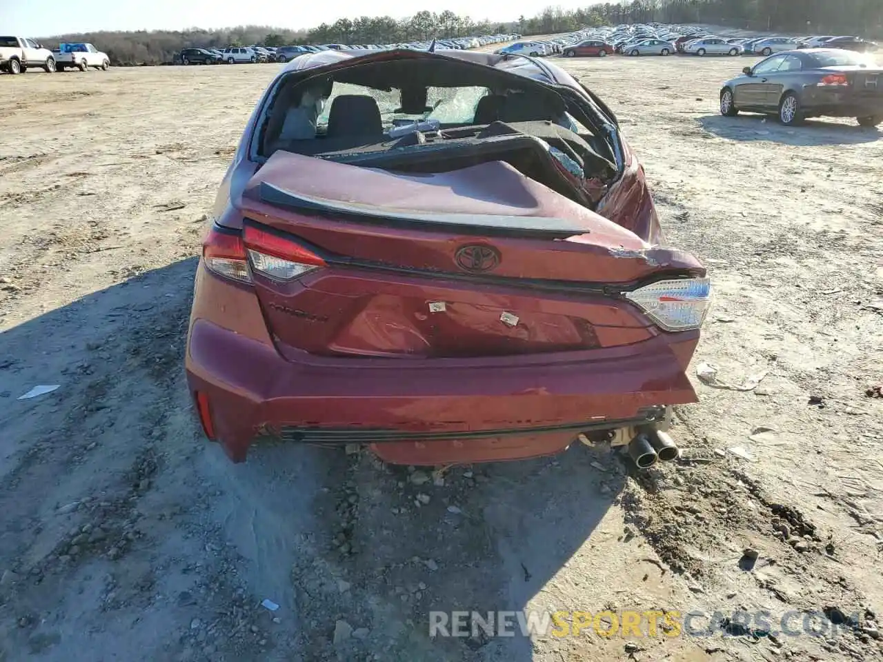 6 Photograph of a damaged car 5YFS4MCE2NP120942 TOYOTA COROLLA 2022