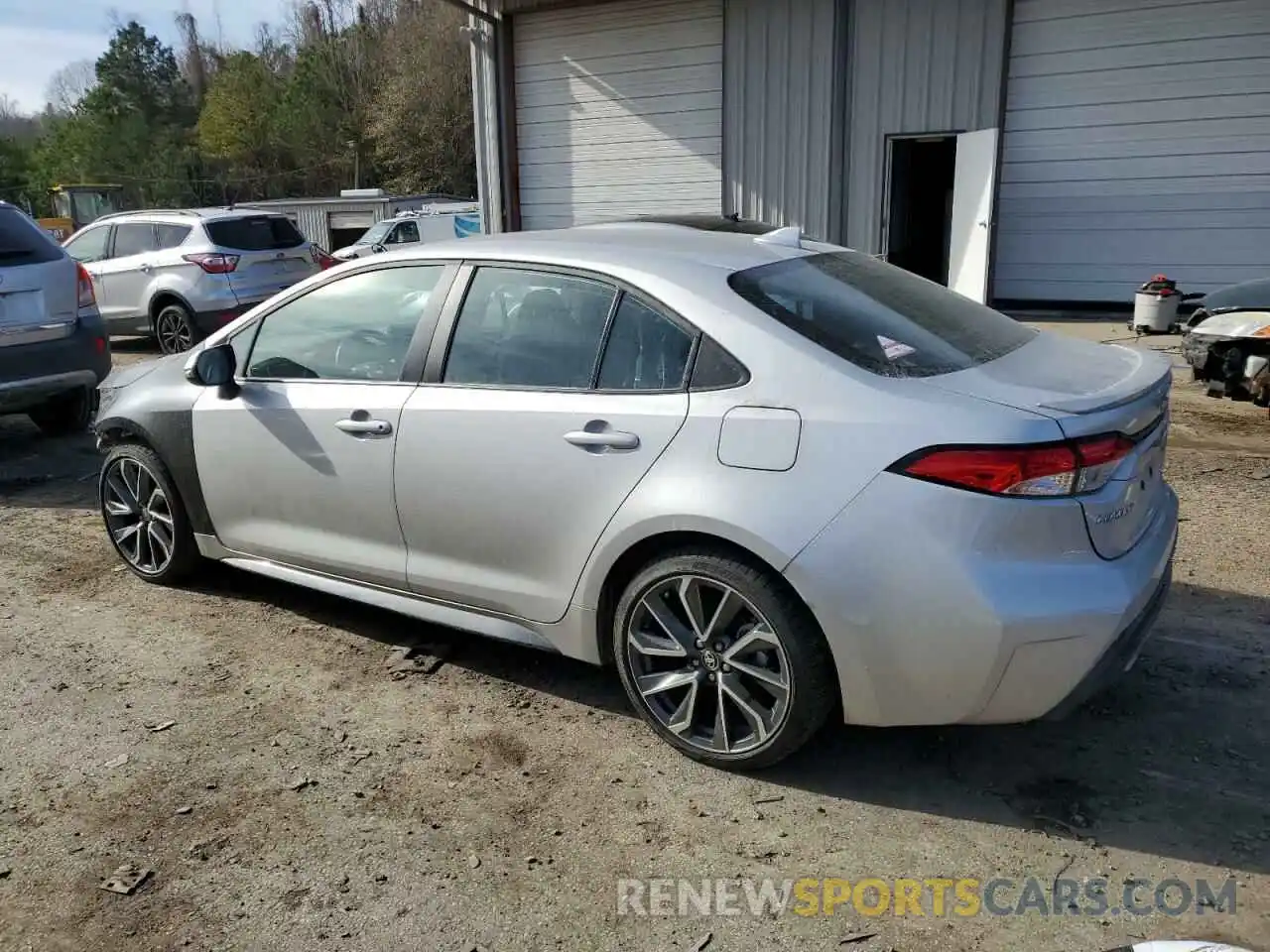 2 Photograph of a damaged car 5YFS4MCE2NP129432 TOYOTA COROLLA 2022