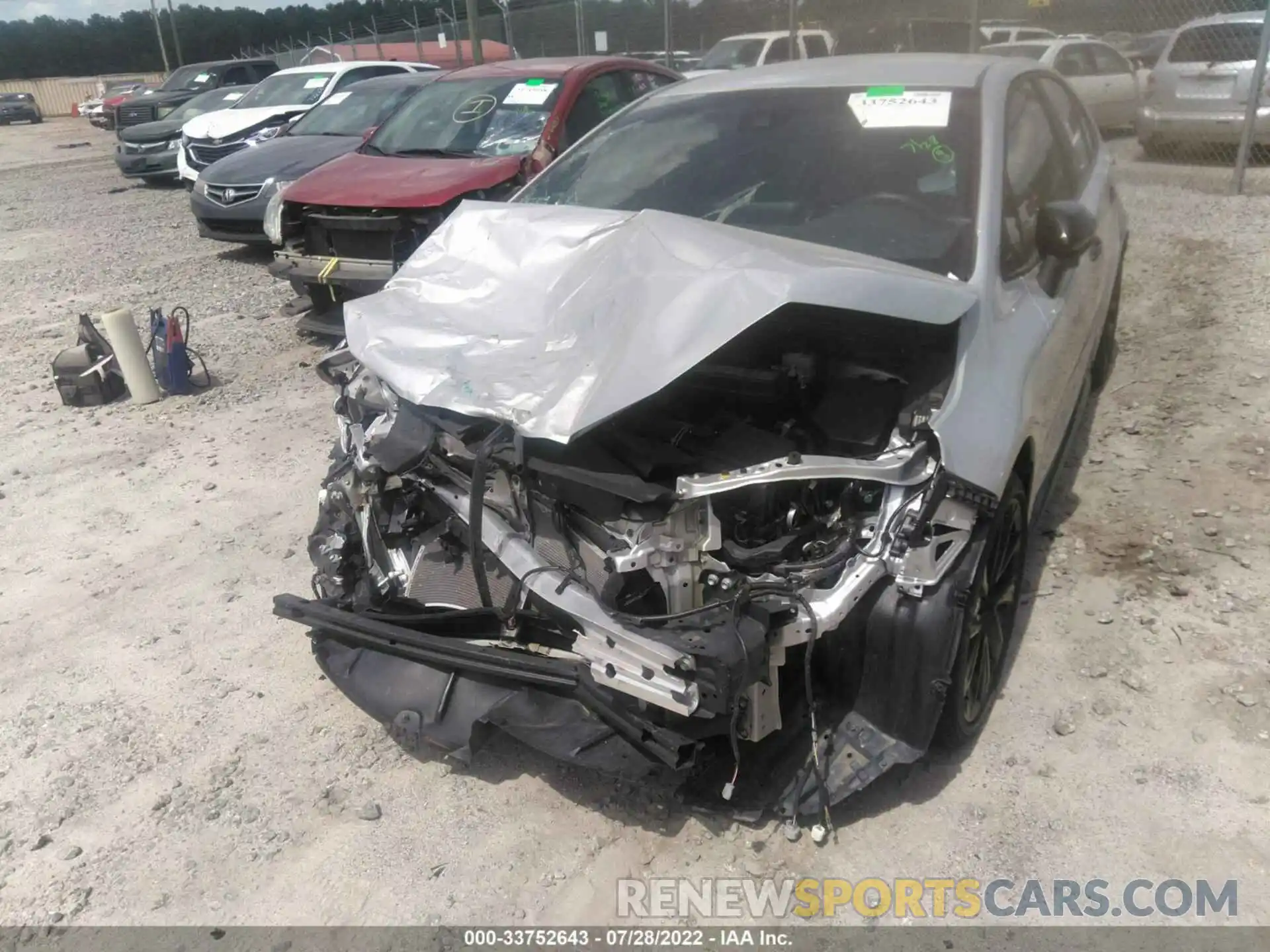 6 Photograph of a damaged car 5YFS4MCE3NP099342 TOYOTA COROLLA 2022