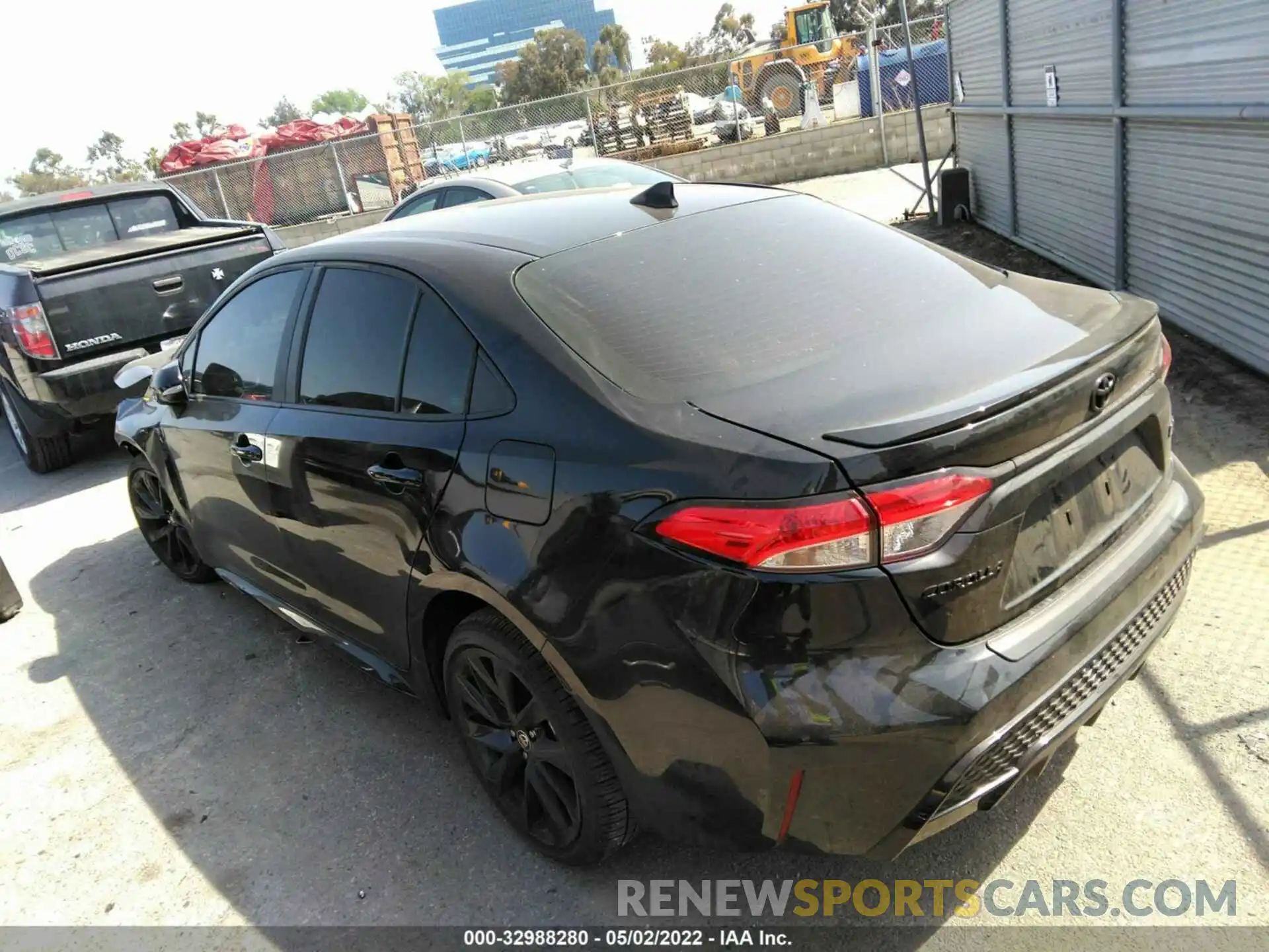 3 Photograph of a damaged car 5YFS4MCE3NP099583 TOYOTA COROLLA 2022