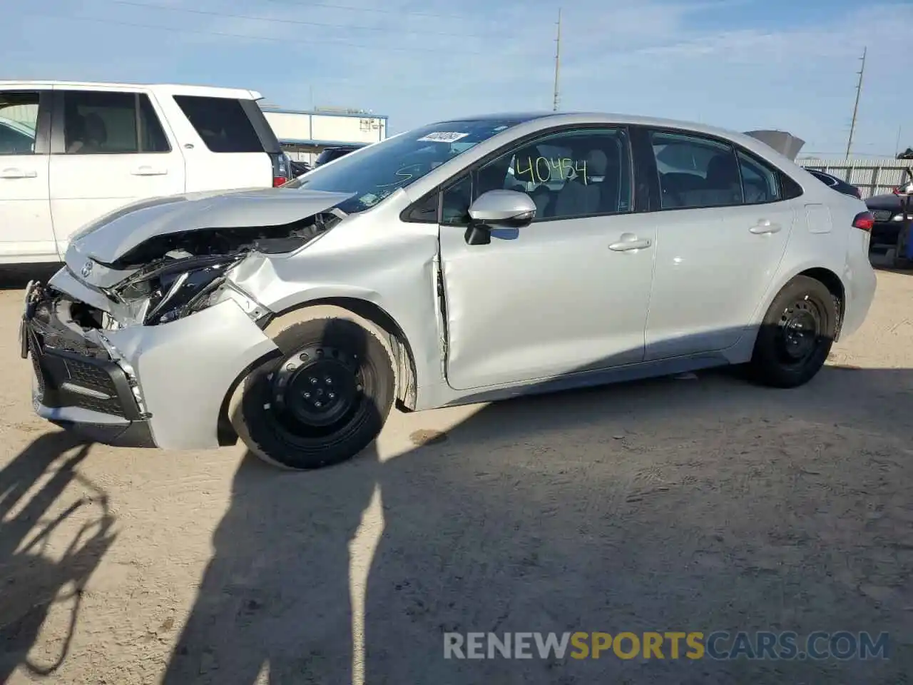 1 Photograph of a damaged car 5YFS4MCE3NP102062 TOYOTA COROLLA 2022