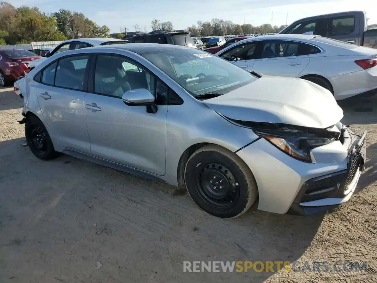 4 Photograph of a damaged car 5YFS4MCE3NP102062 TOYOTA COROLLA 2022