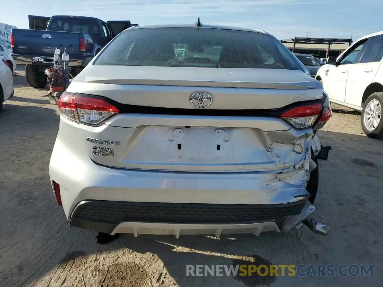 6 Photograph of a damaged car 5YFS4MCE3NP102062 TOYOTA COROLLA 2022