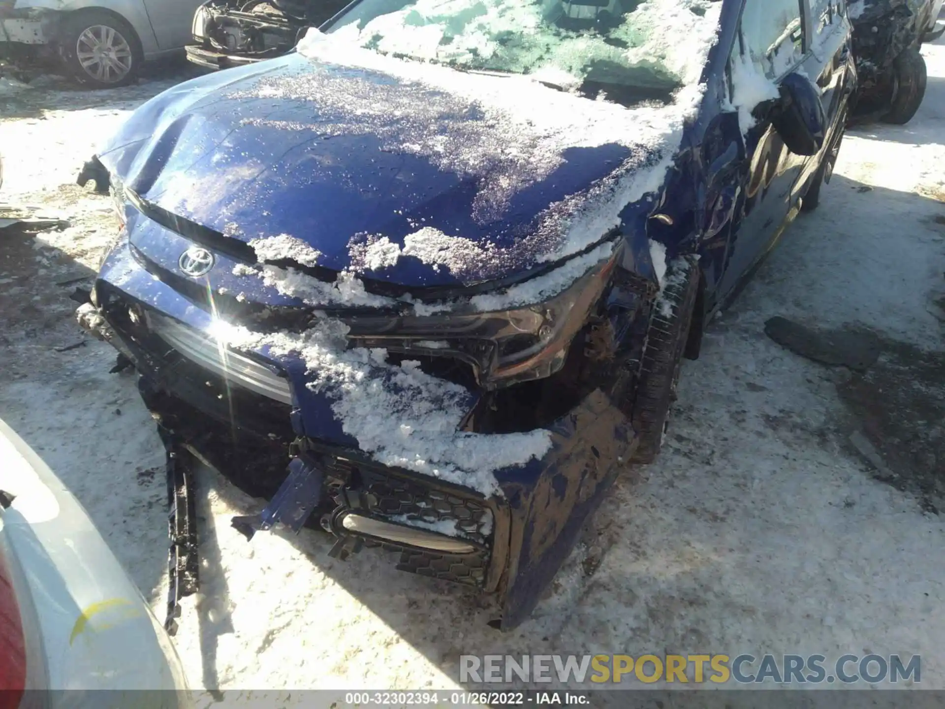 6 Photograph of a damaged car 5YFS4MCE3NP102580 TOYOTA COROLLA 2022