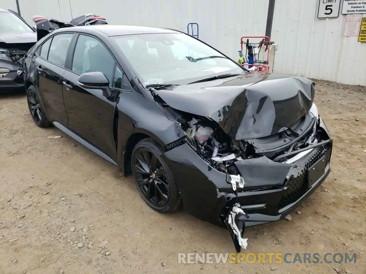 1 Photograph of a damaged car 5YFS4MCE3NP103924 TOYOTA COROLLA 2022