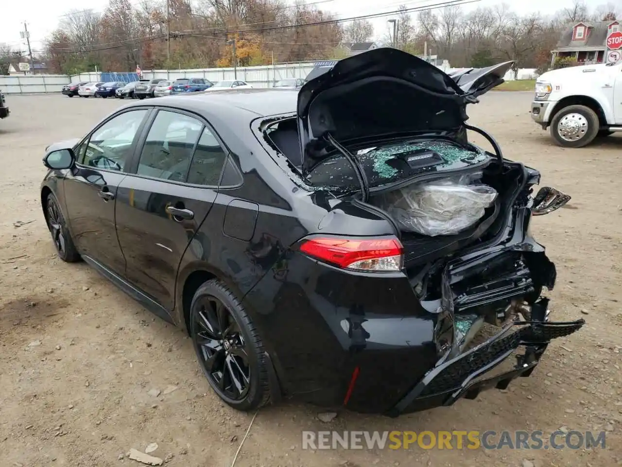 3 Photograph of a damaged car 5YFS4MCE3NP103924 TOYOTA COROLLA 2022