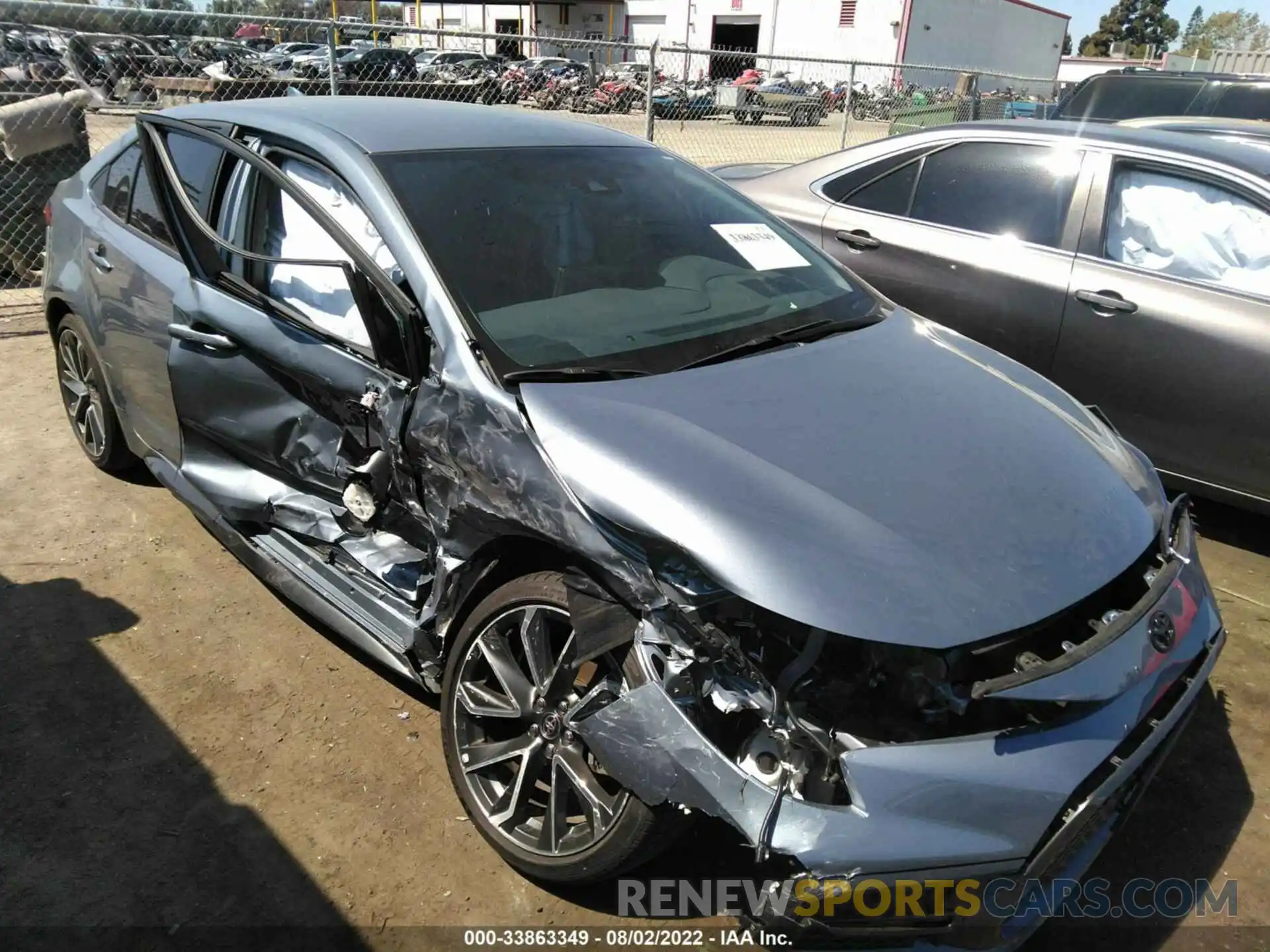 6 Photograph of a damaged car 5YFS4MCE3NP107147 TOYOTA COROLLA 2022