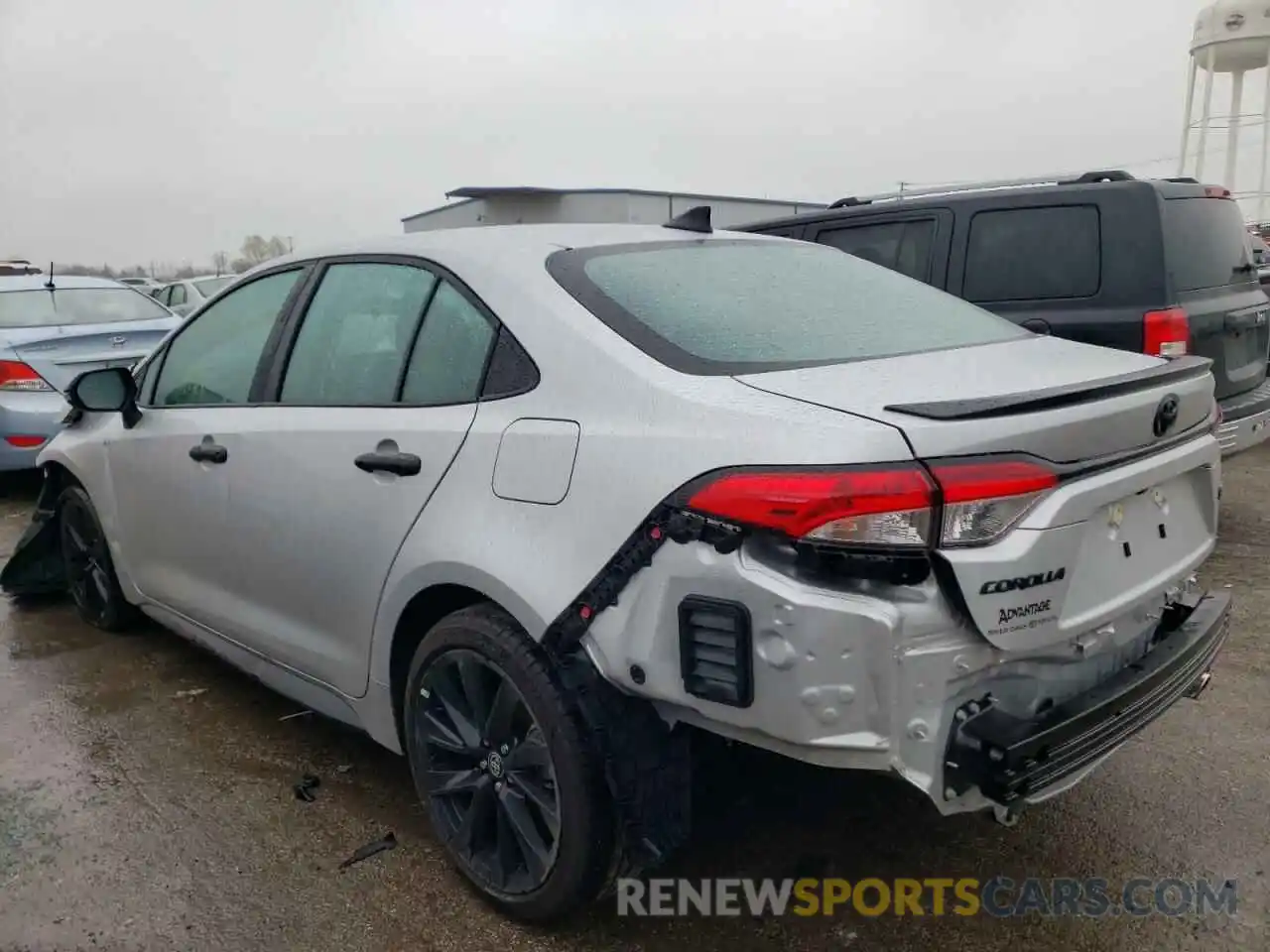 3 Photograph of a damaged car 5YFS4MCE3NP107892 TOYOTA COROLLA 2022