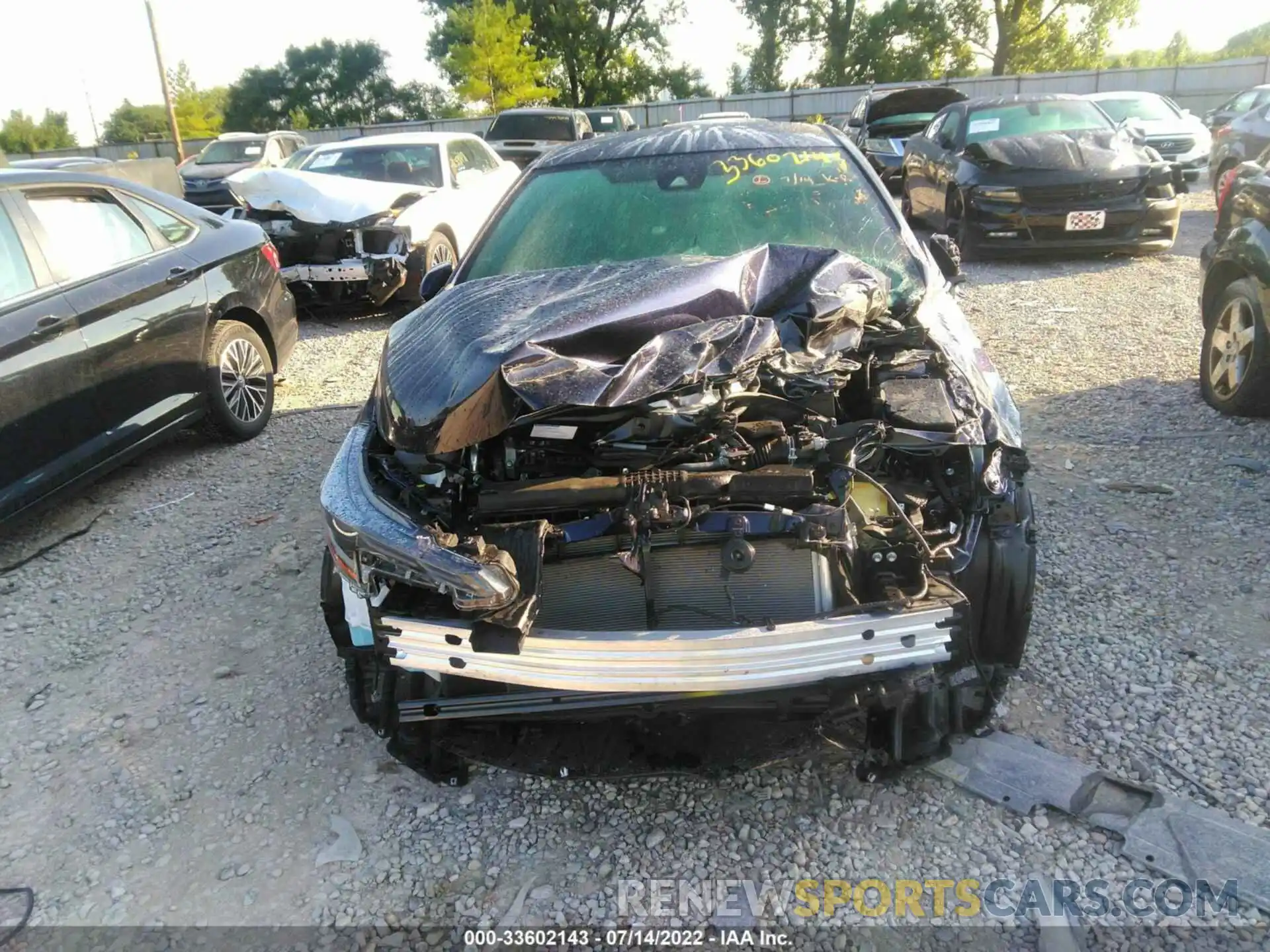 6 Photograph of a damaged car 5YFS4MCE3NP113529 TOYOTA COROLLA 2022