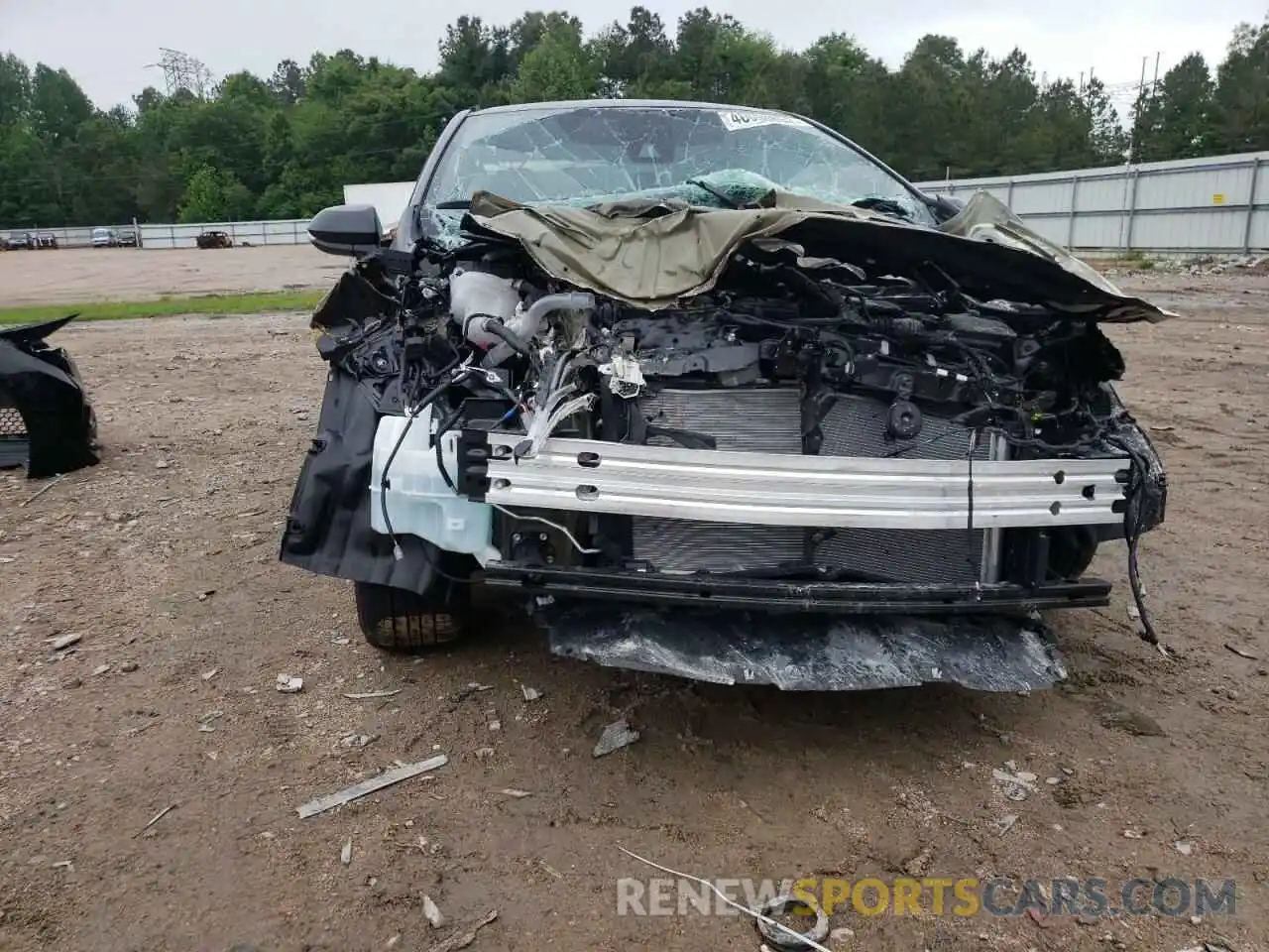 9 Photograph of a damaged car 5YFS4MCE3NP117242 TOYOTA COROLLA 2022