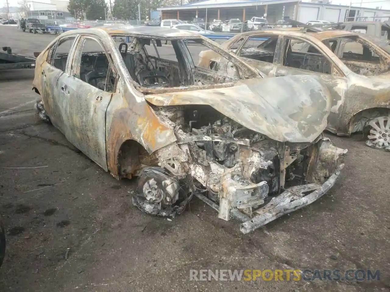 1 Photograph of a damaged car 5YFS4MCE3NP34F262 TOYOTA COROLLA 2022