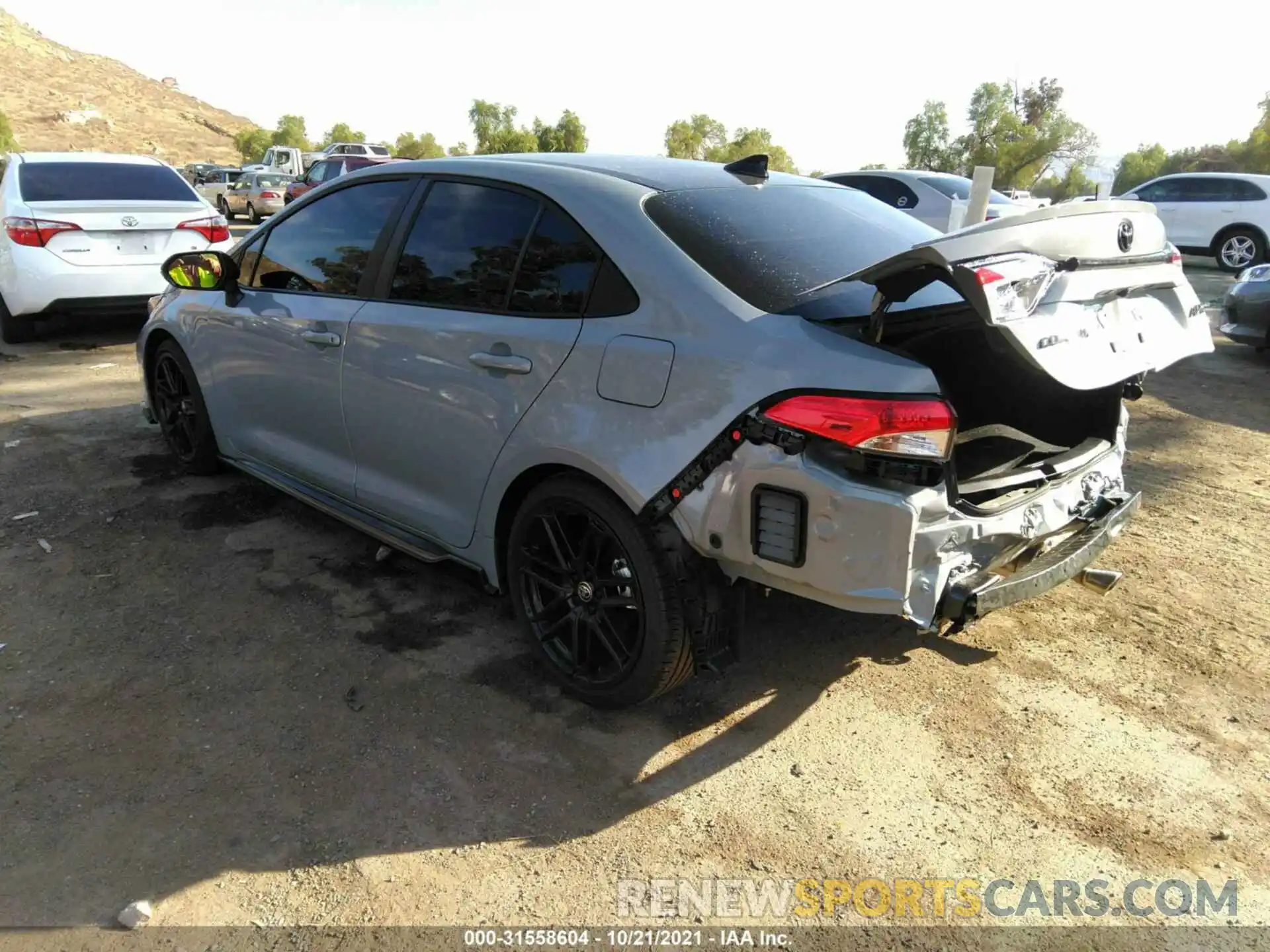 3 Photograph of a damaged car 5YFS4MCE4NP099639 TOYOTA COROLLA 2022