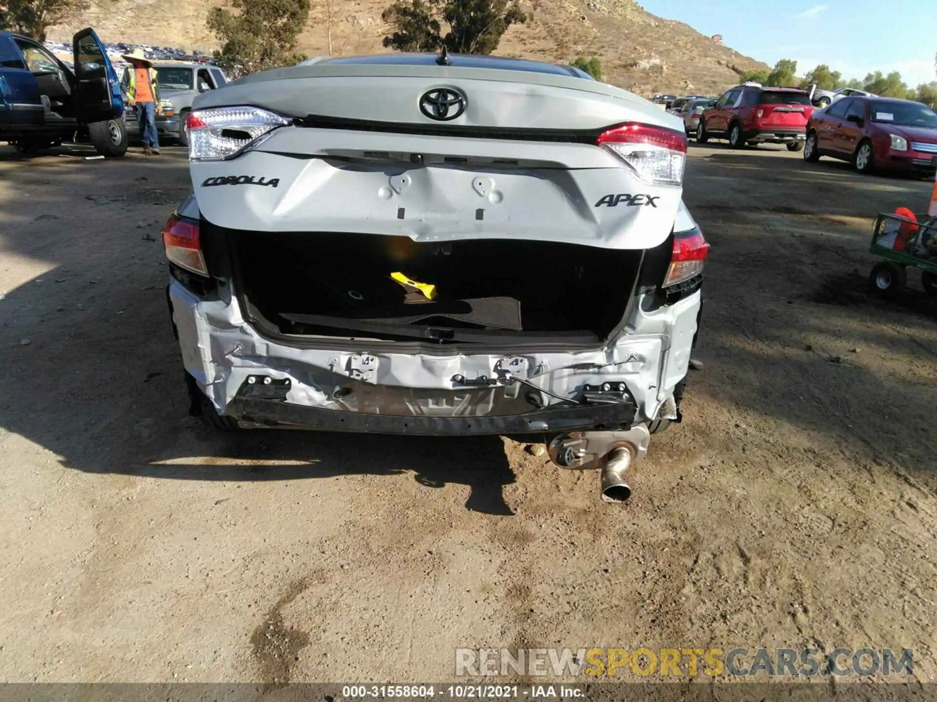 6 Photograph of a damaged car 5YFS4MCE4NP099639 TOYOTA COROLLA 2022