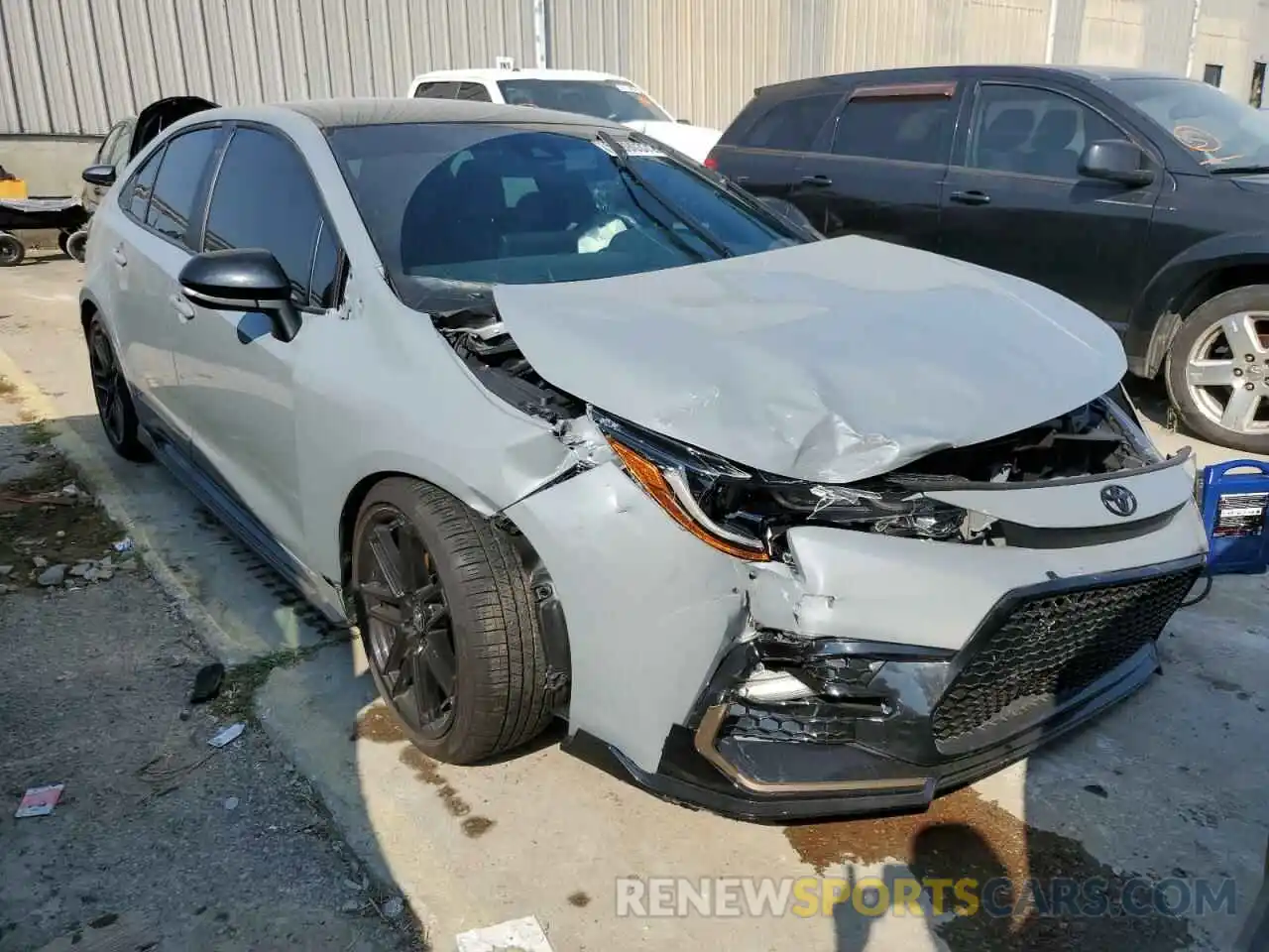 1 Photograph of a damaged car 5YFS4MCE4NP106475 TOYOTA COROLLA 2022