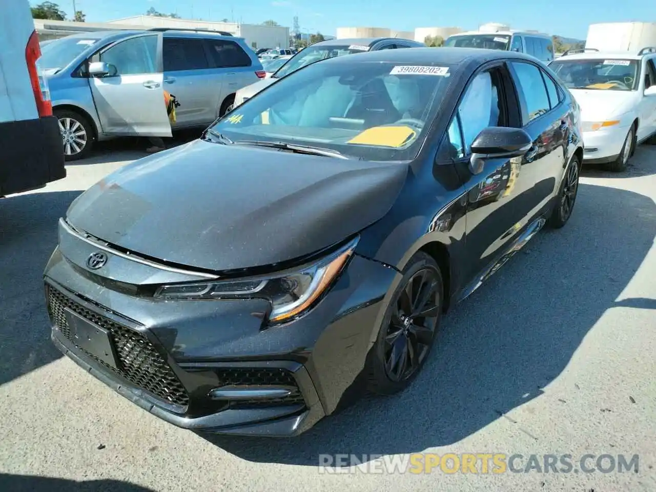 2 Photograph of a damaged car 5YFS4MCE4NP107450 TOYOTA COROLLA 2022