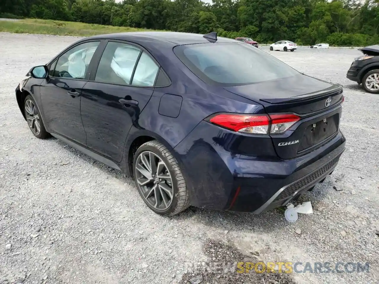 3 Photograph of a damaged car 5YFS4MCE4NP115614 TOYOTA COROLLA 2022