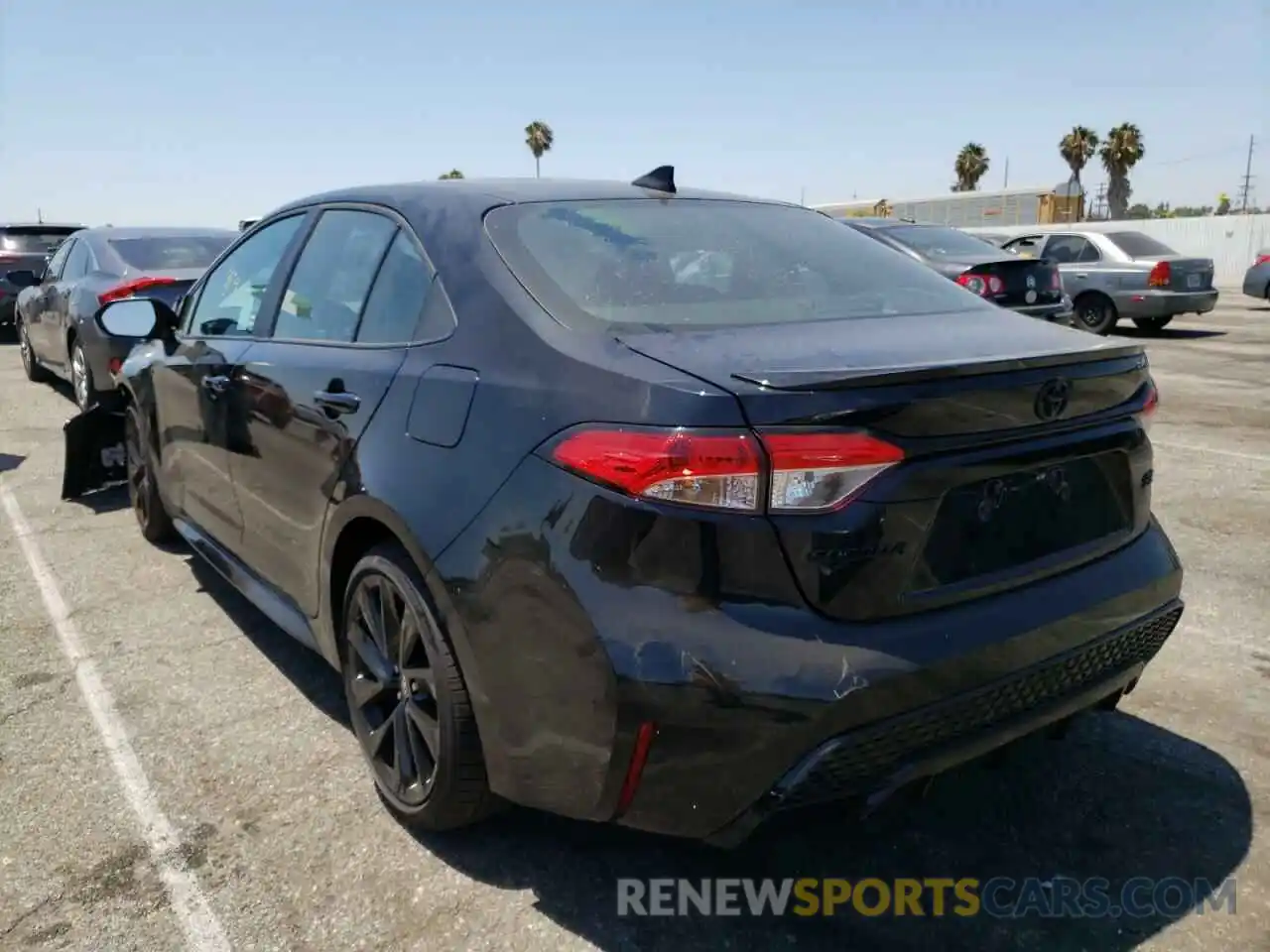 3 Photograph of a damaged car 5YFS4MCE4NP117928 TOYOTA COROLLA 2022