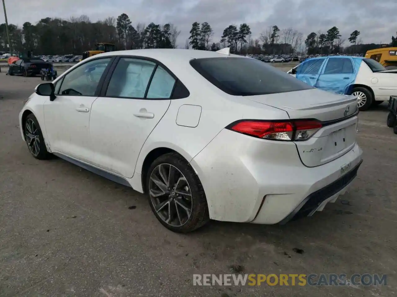 2 Photograph of a damaged car 5YFS4MCE4NP137581 TOYOTA COROLLA 2022