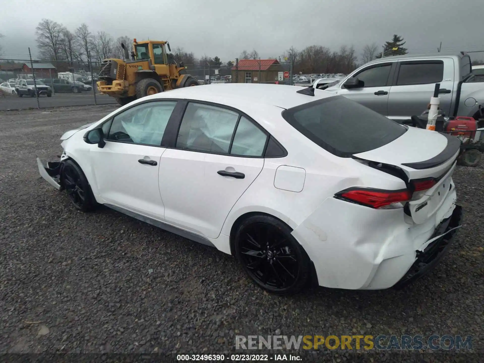 3 Photograph of a damaged car 5YFS4MCE6NP103822 TOYOTA COROLLA 2022