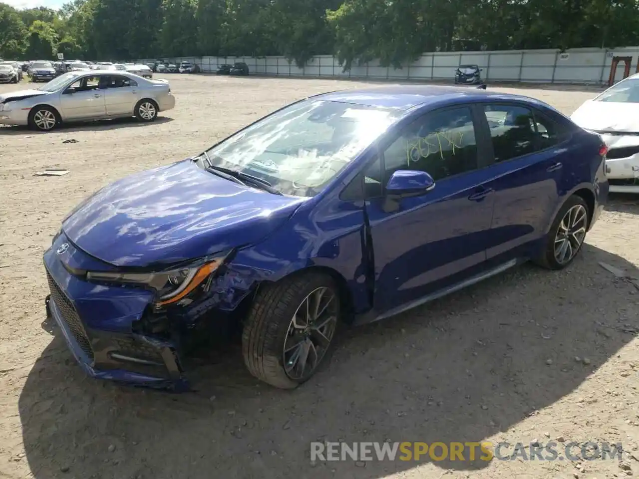 2 Photograph of a damaged car 5YFS4MCE6NP116148 TOYOTA COROLLA 2022