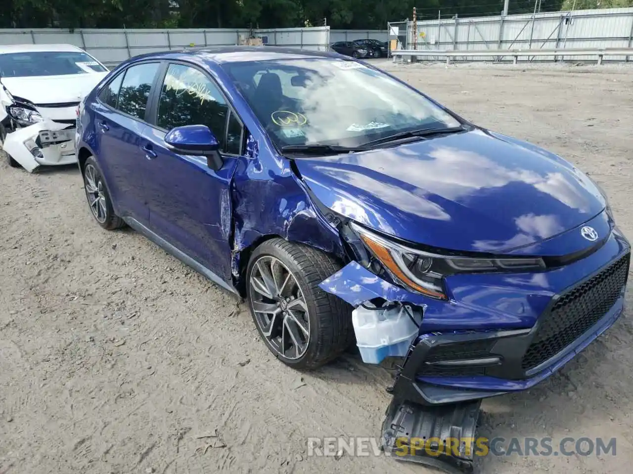 9 Photograph of a damaged car 5YFS4MCE6NP116148 TOYOTA COROLLA 2022