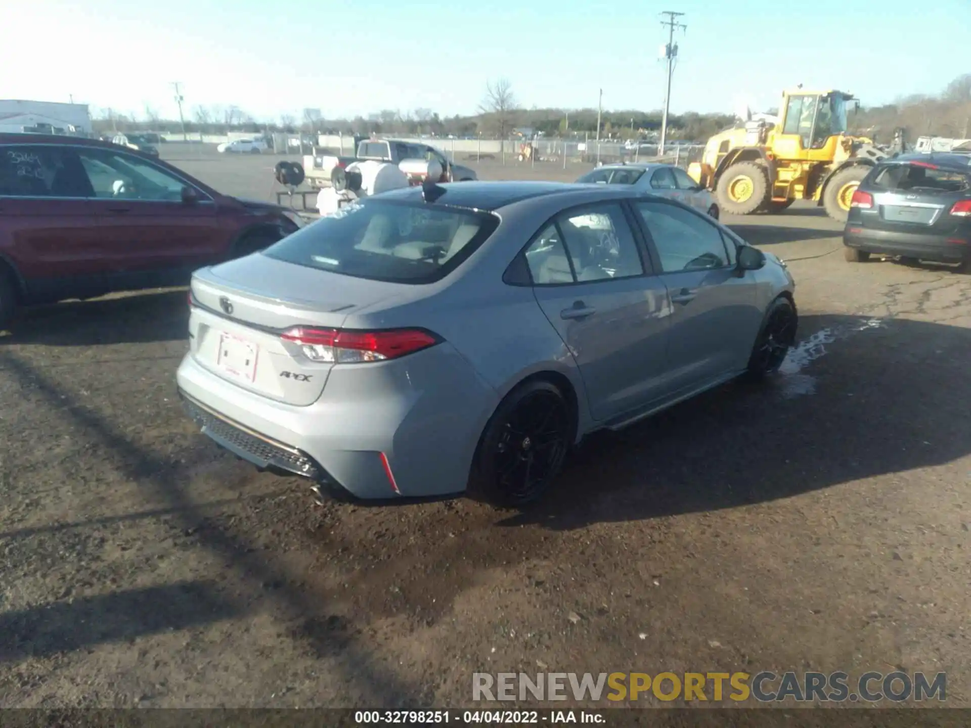 4 Photograph of a damaged car 5YFS4MCE7NP107524 TOYOTA COROLLA 2022