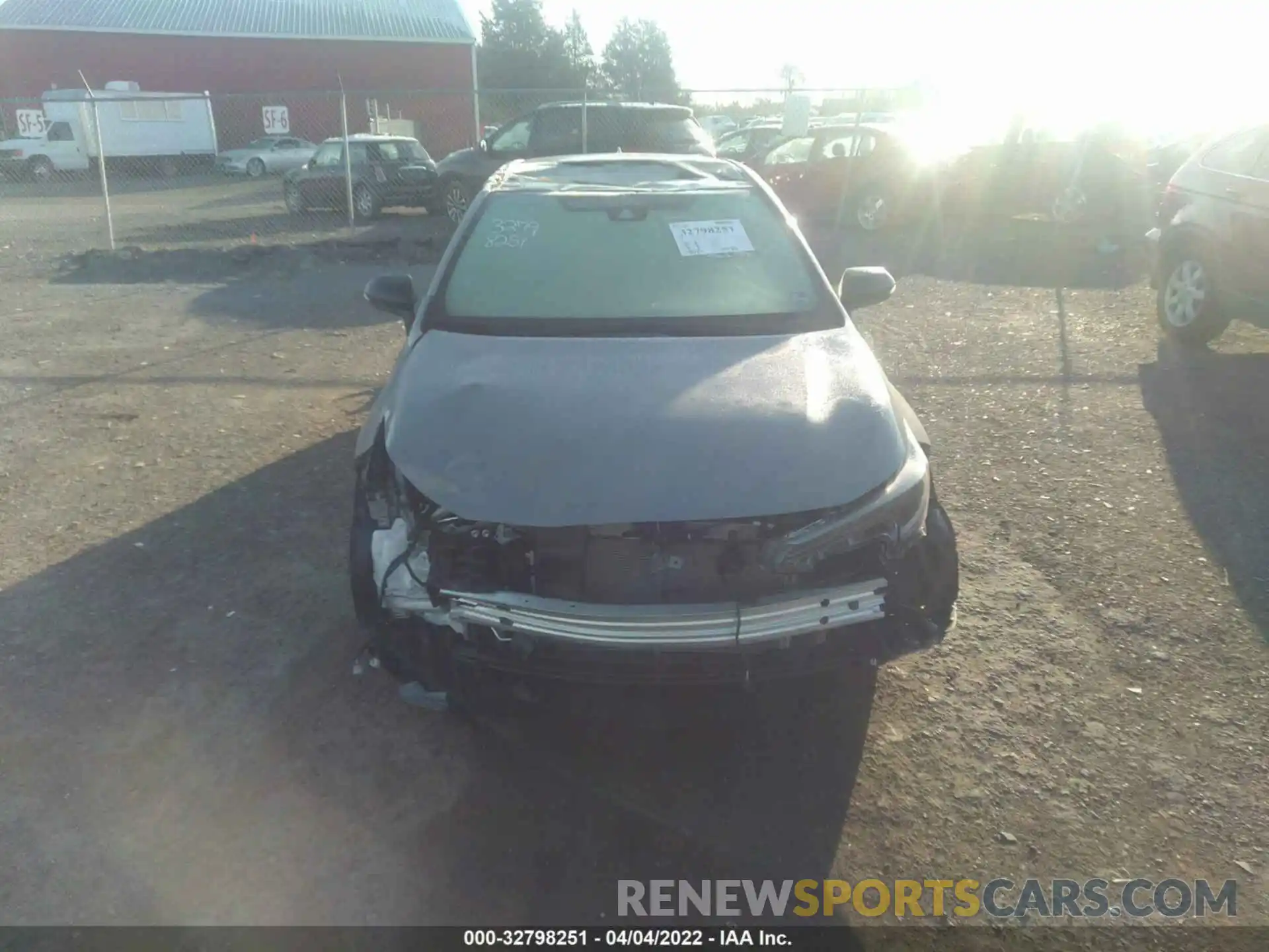 6 Photograph of a damaged car 5YFS4MCE7NP107524 TOYOTA COROLLA 2022