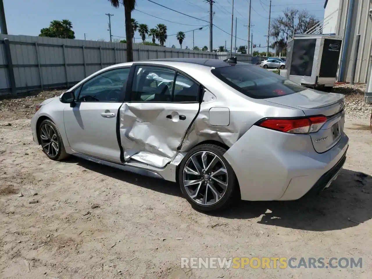 2 Photograph of a damaged car 5YFS4MCE7NP112769 TOYOTA COROLLA 2022