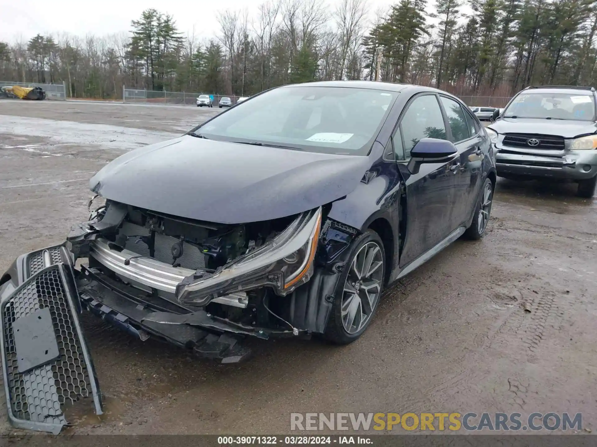 2 Photograph of a damaged car 5YFS4MCE7NP115431 TOYOTA COROLLA 2022