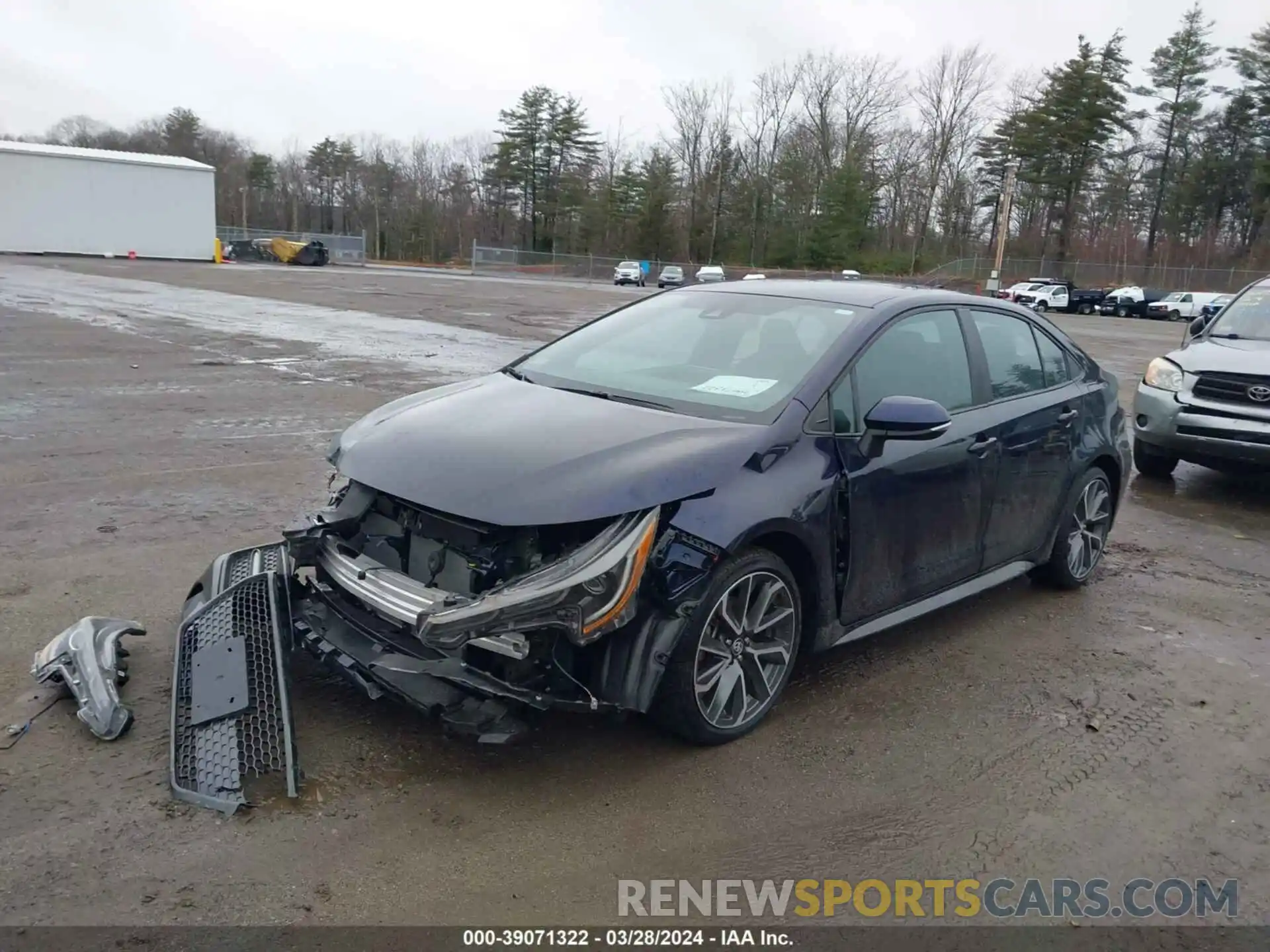 21 Photograph of a damaged car 5YFS4MCE7NP115431 TOYOTA COROLLA 2022