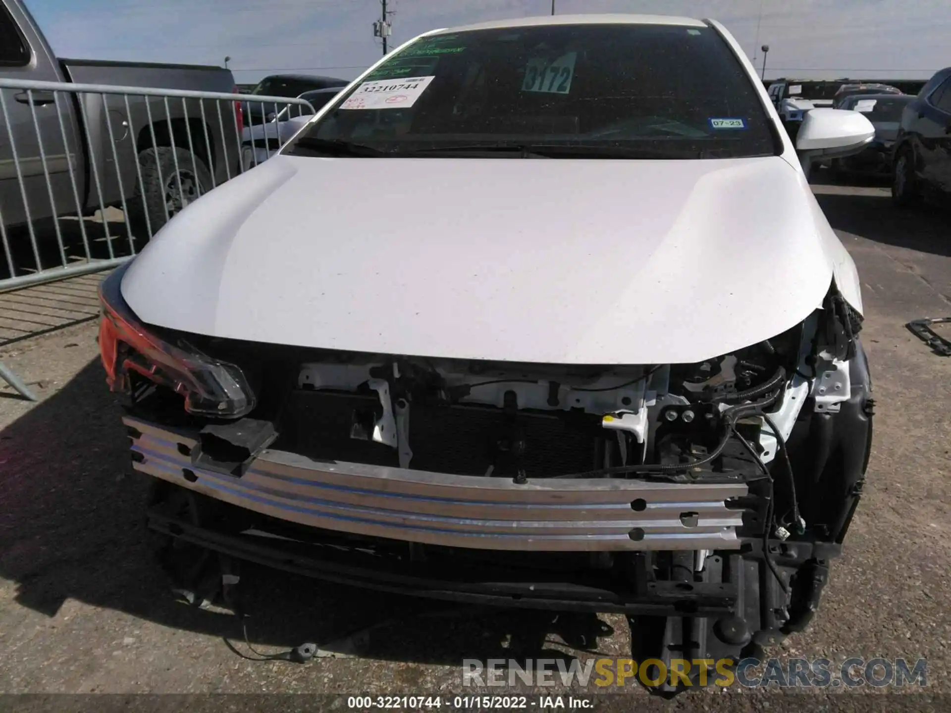 6 Photograph of a damaged car 5YFS4MCE8NP098722 TOYOTA COROLLA 2022