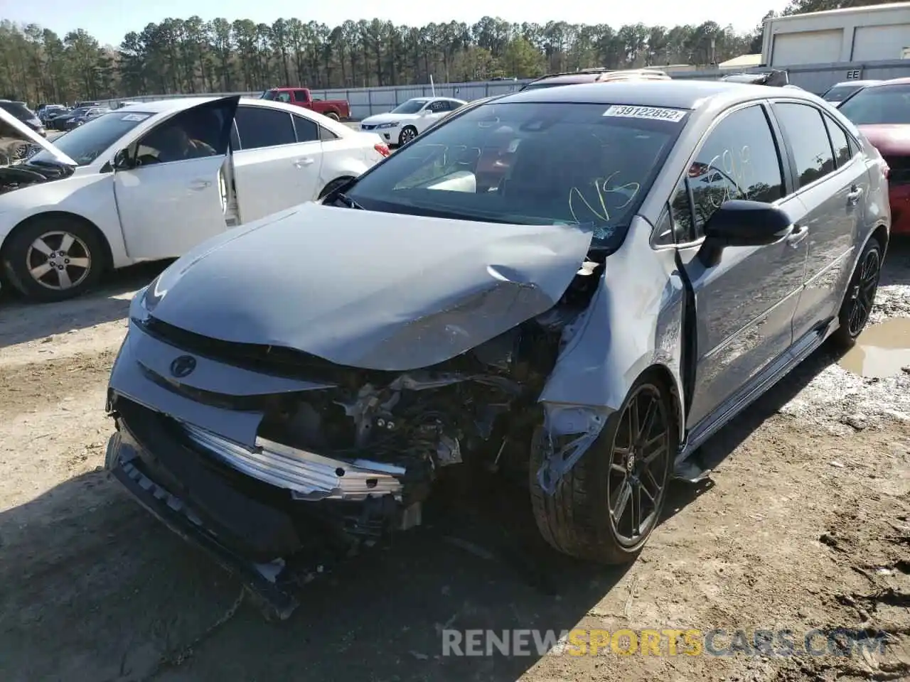 2 Photograph of a damaged car 5YFS4MCE8NP099871 TOYOTA COROLLA 2022