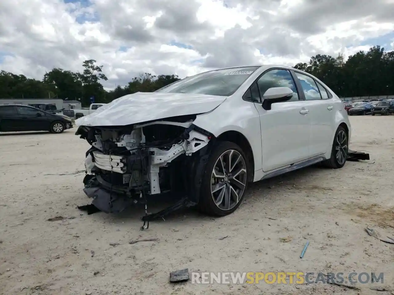 2 Photograph of a damaged car 5YFS4MCE8NP101148 TOYOTA COROLLA 2022