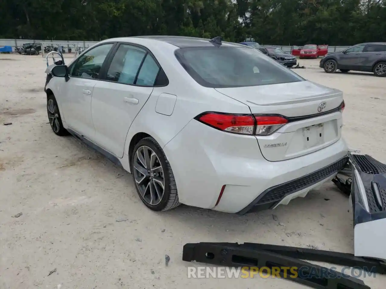 3 Photograph of a damaged car 5YFS4MCE8NP101148 TOYOTA COROLLA 2022