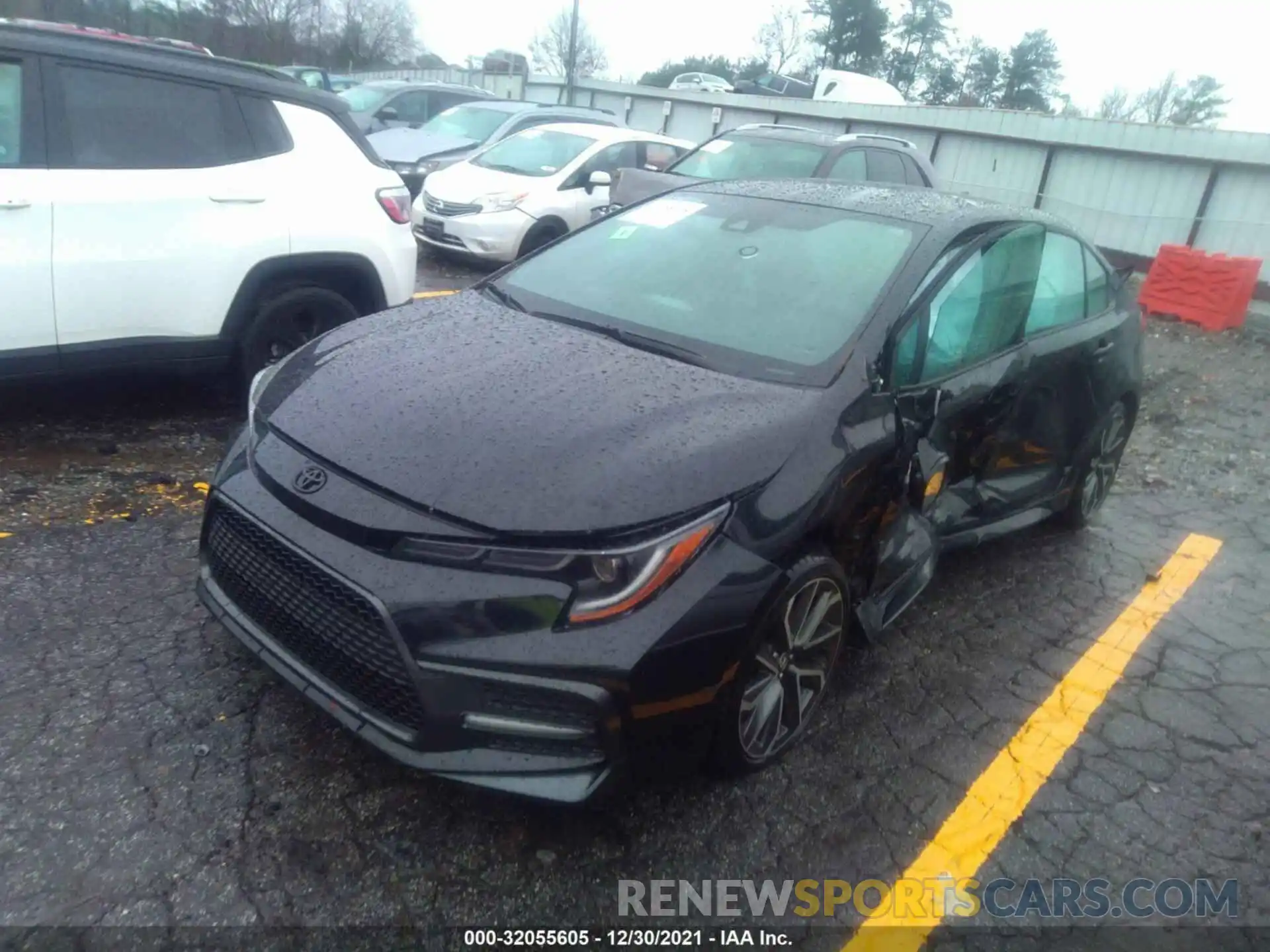 2 Photograph of a damaged car 5YFS4MCE8NP104101 TOYOTA COROLLA 2022