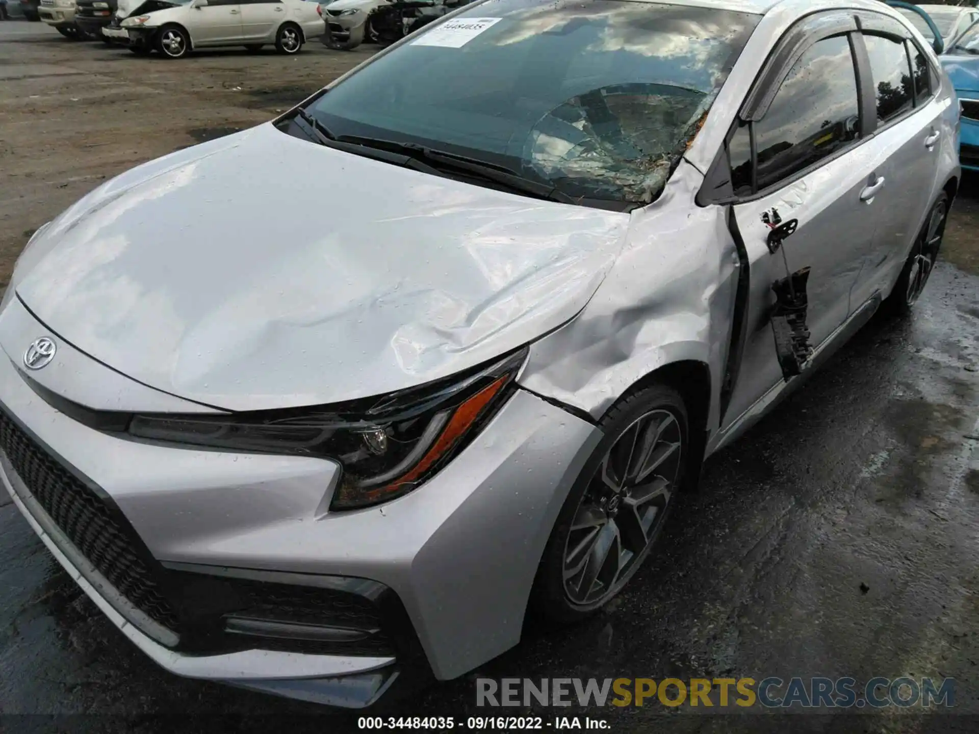 6 Photograph of a damaged car 5YFS4MCE8NP105152 TOYOTA COROLLA 2022