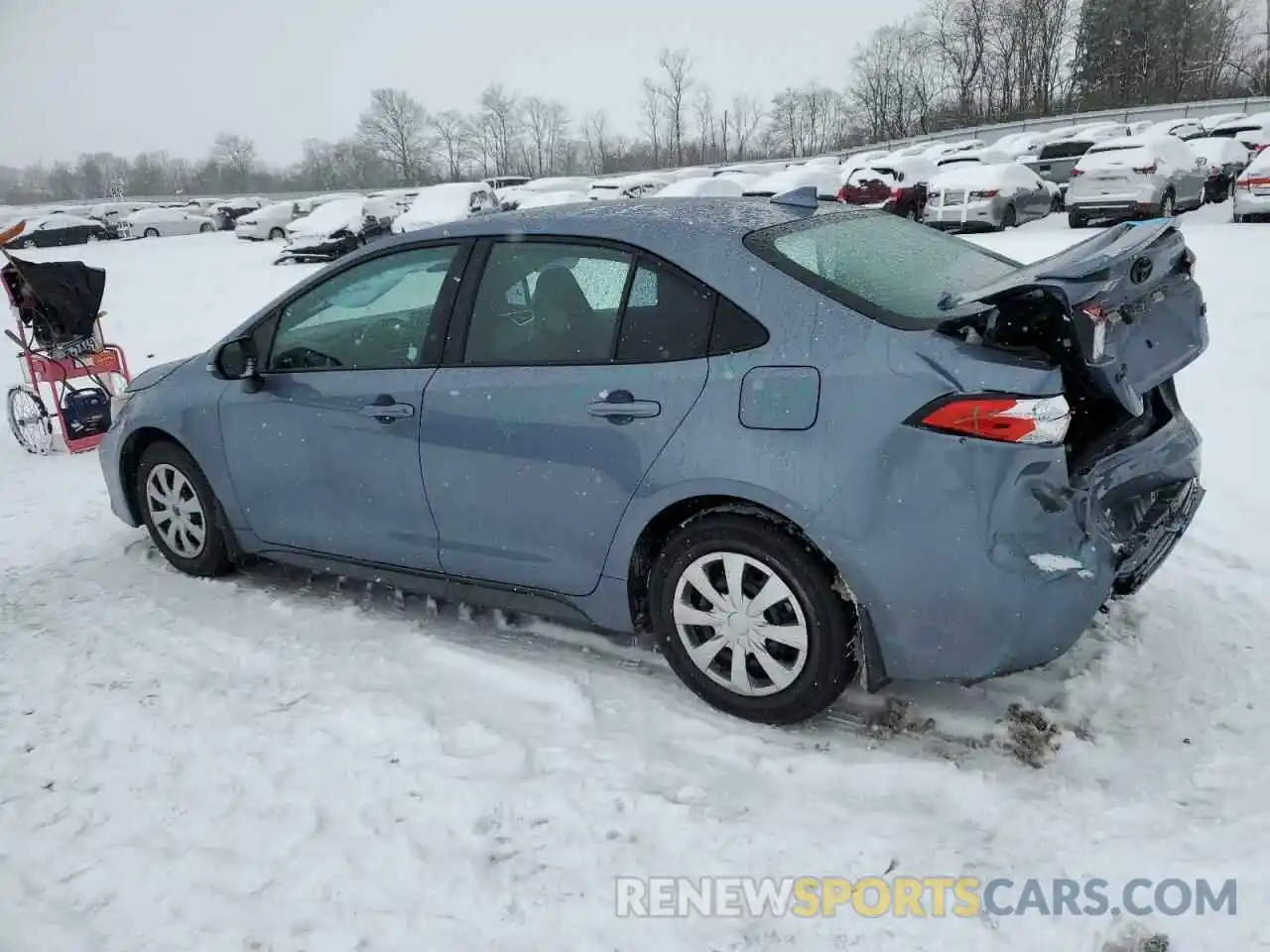 2 Photograph of a damaged car 5YFS4MCE8NP109525 TOYOTA COROLLA 2022